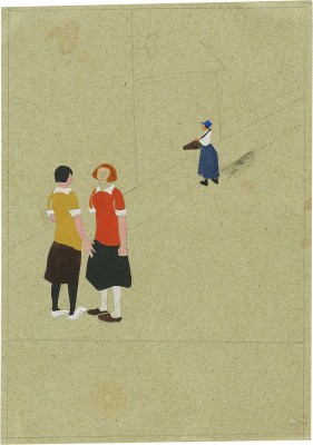 Дорфман Елизавета Григорьевна. Эскиз книжной иллюстрации
